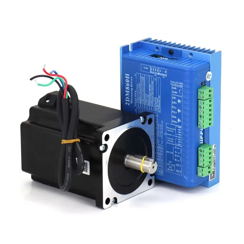 NEMA34 2Phase 8N.m Stepper Motor and Driver Kits Match with 57/86/110 Motor 86J18118-460+2DM860H
