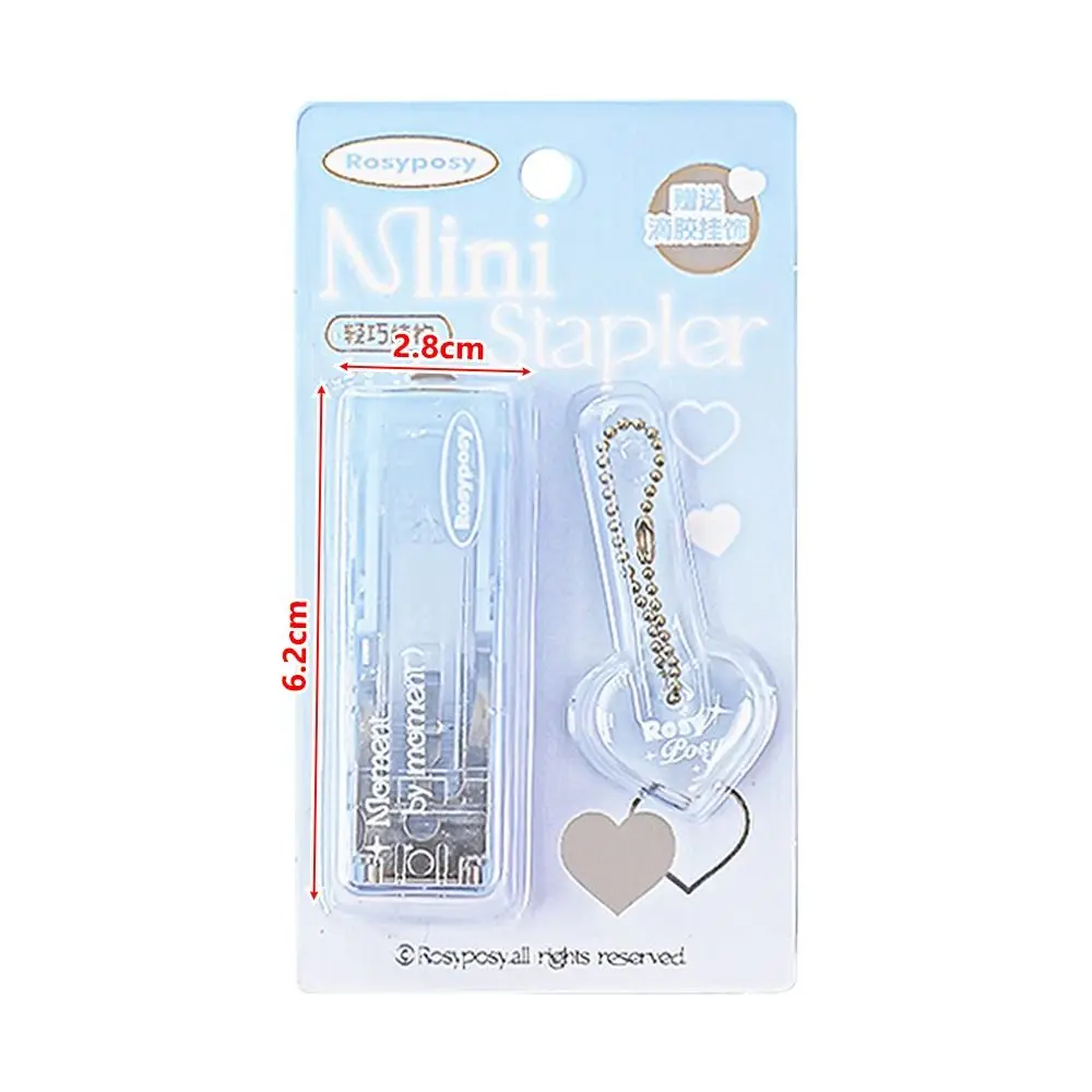 Effort Saving 40 Sheet Capacity Stapler High Appearance Level Gradient Color Paper Binding Tools 10# Mini Office Supplies