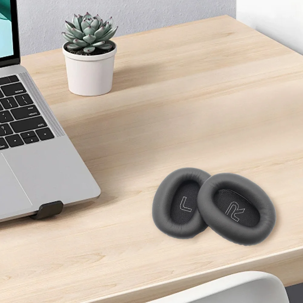 1 زوج استبدال بطانة للأذن وسائد لينة رغوة الأذن وسائد يغطي سماعة الأذن وسائد ل Edifier W820BT W828NB سماعات
