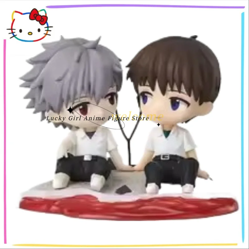 In Stock Original GSC Mini Memory EVA Kaworu Nagisa Shinji Ikari 9cm Anime Cartoon Figure Toy 2026 New Product Model