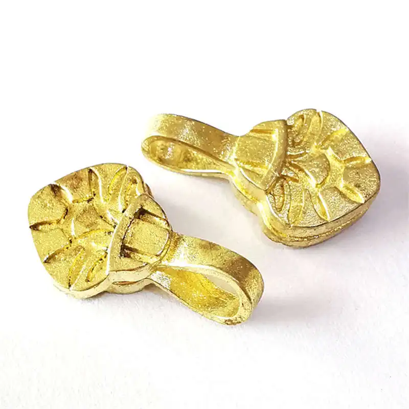 10PCS Tibetan Mala Counter Clips Eight Auspicous Buddha lucky Flower Clips Many Desings Metal Accessories BRO802