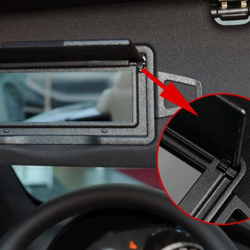 Car Sun Shade Visor Makeup Mirror Cover For Mercedes E Class W212 E200 E260 E300 E400 2128108100 Replacement Set