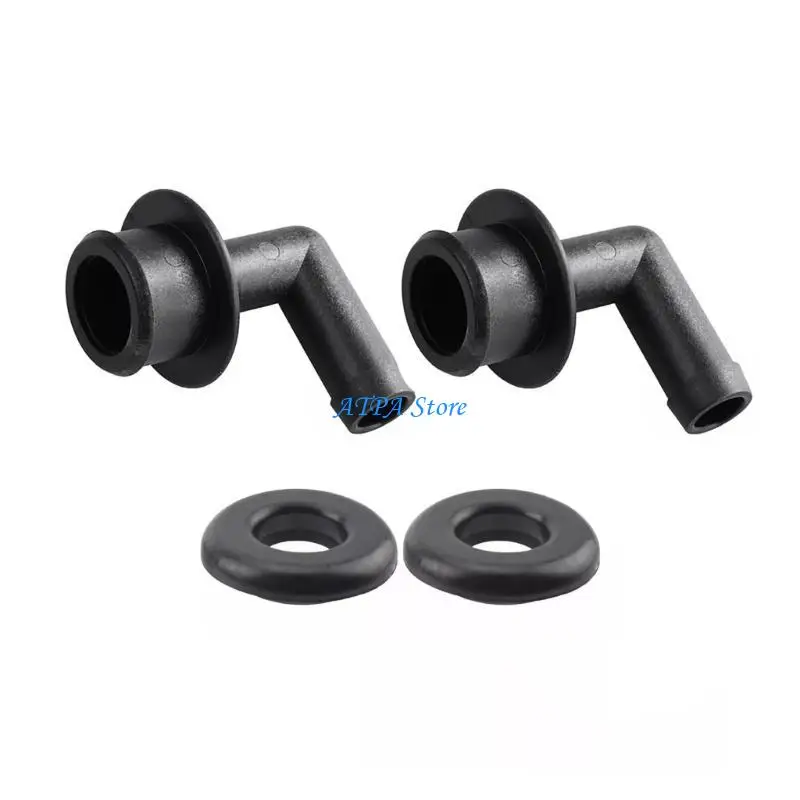 U13C ความแข็งแรงสูง ABS Engine Valves Valves Cover ชุดชุดข้อศอกสำหรับรถยนต์