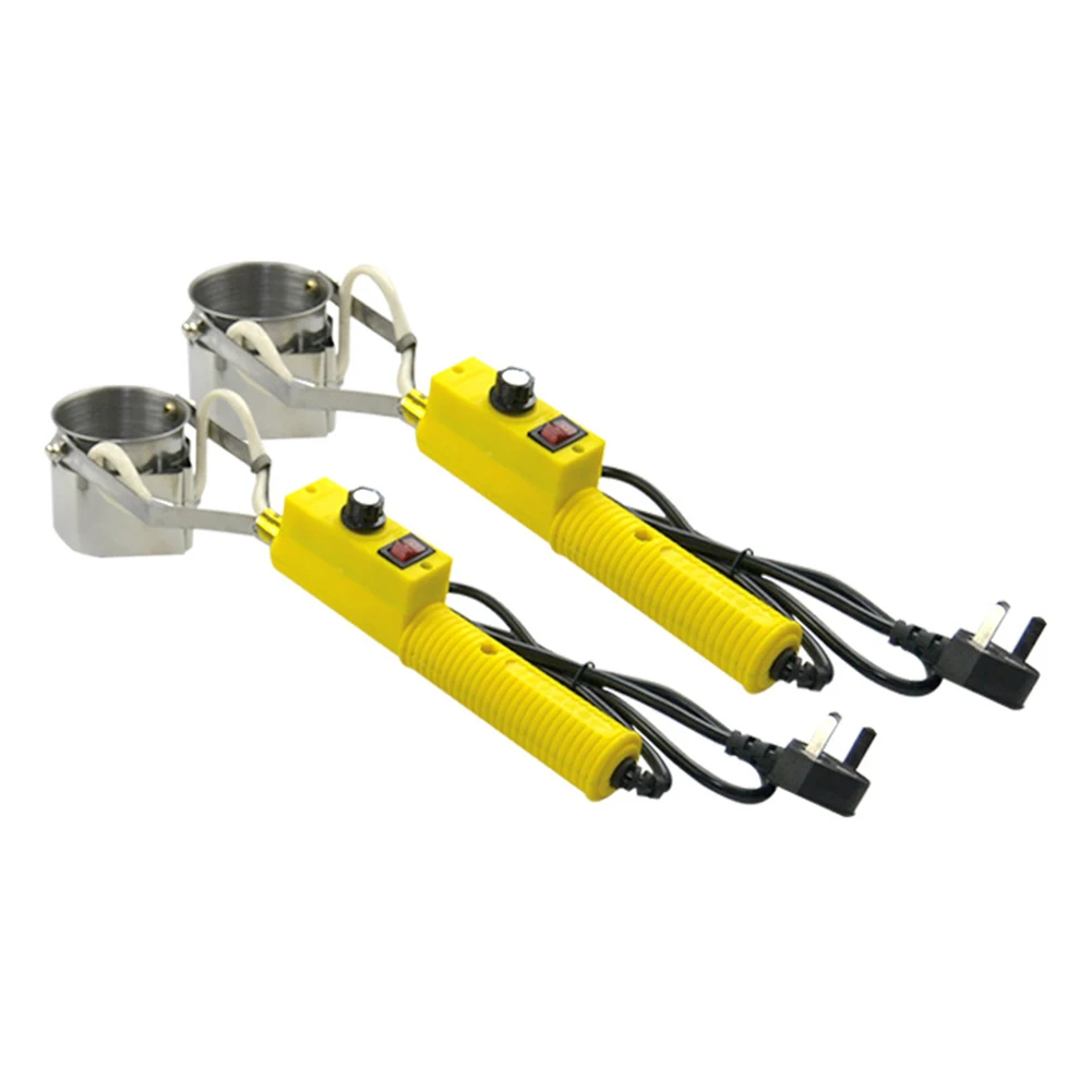 300W/500W Portable Solder Pot Tin Melting Furnace Handheld Adjustable Temperature Desoldering Bath Tool EU Plug