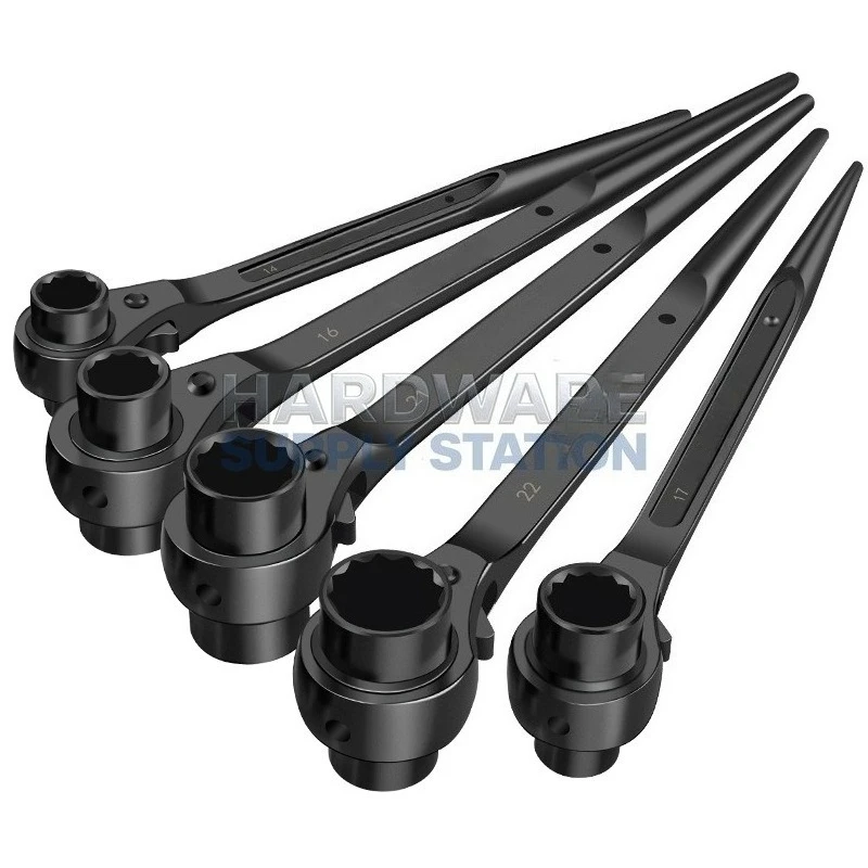 

Двусторонний быстрозажимной ключ-трещотка с шипами, универсальный автоматический ключ-трещотка с головкой «груша» для авторемонта