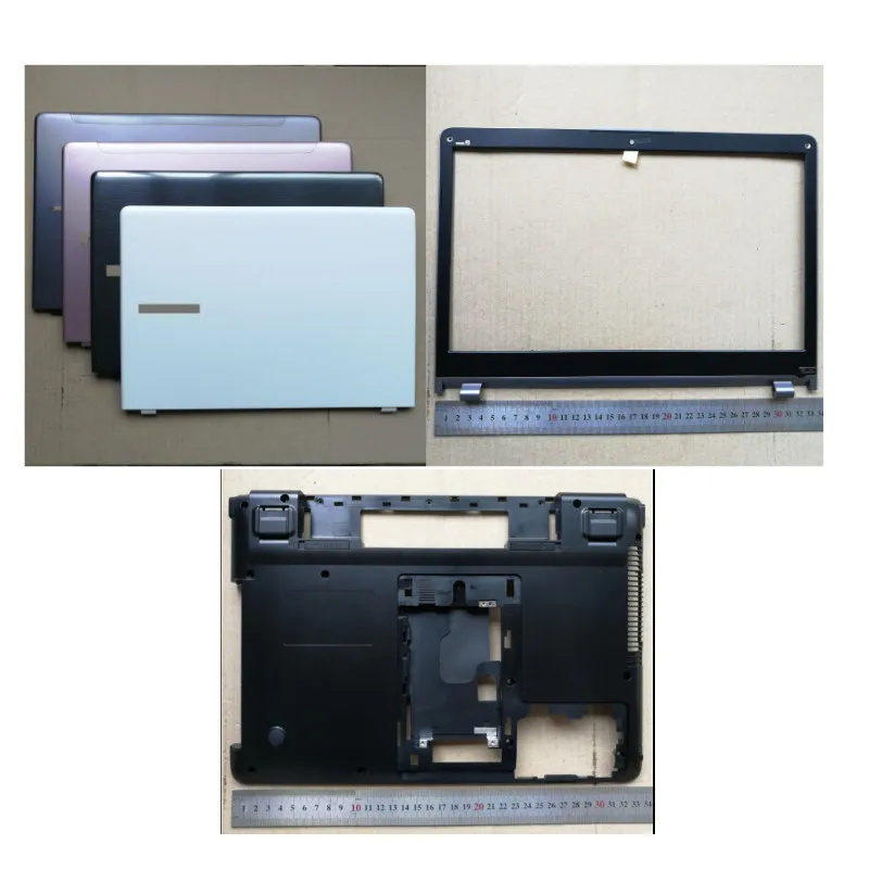 New laptop  for Samsung Q470 Q470C 500P4A NP-500P4A 500P4C Q468 top case lcd back cover/lcd front bezel screen /bottom case