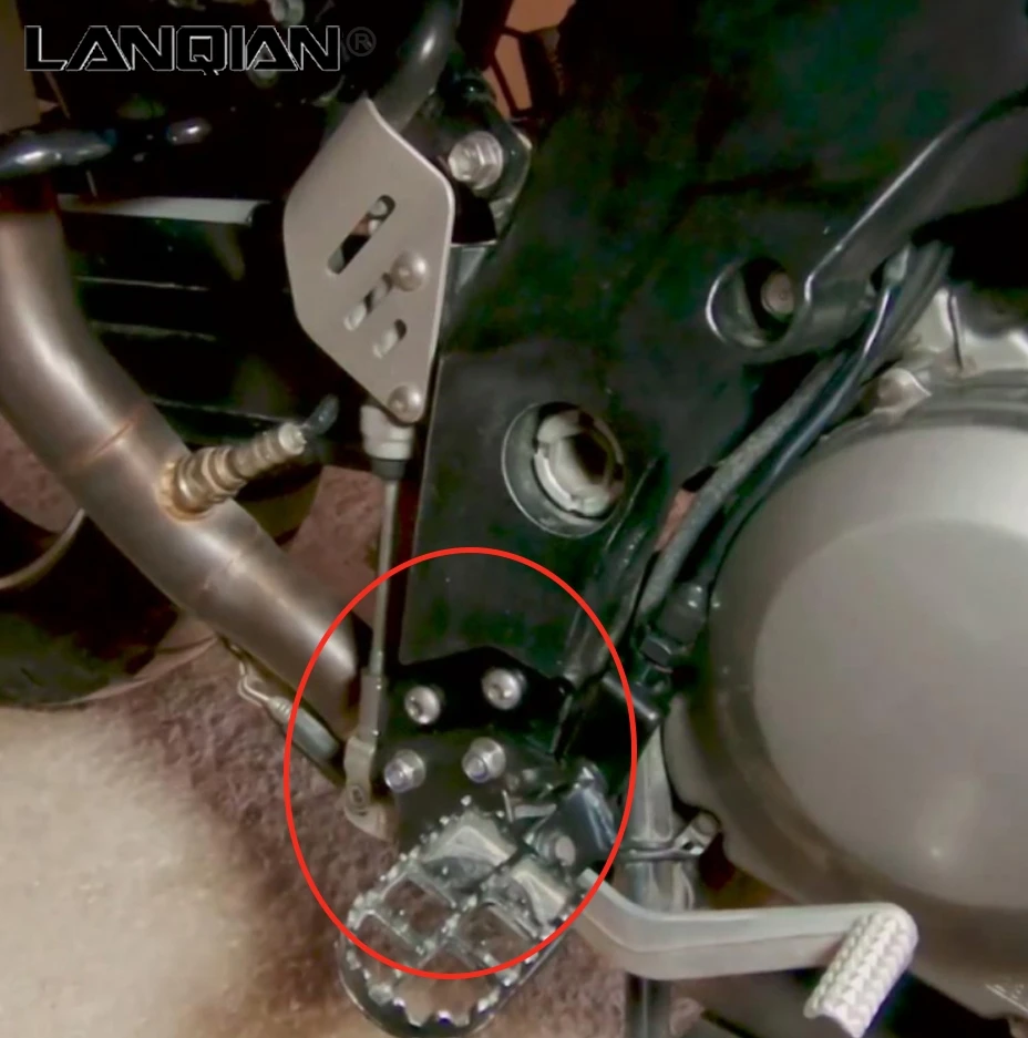 

Для Suzuki DL650 V-Strom 650 2004-2024 V-Strom 1000 Vstrom DL1000 2002-2023 опорная пластина для подножек мотоцикла, опускающие пластины