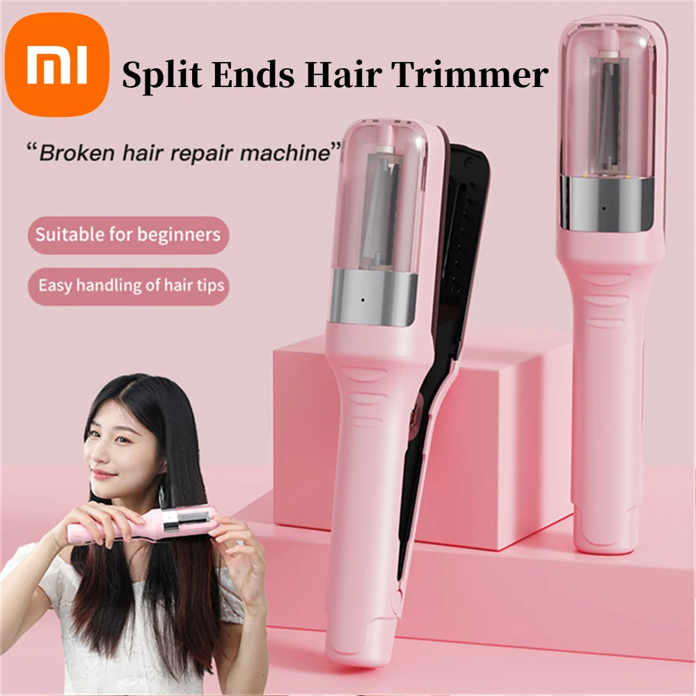 Xiaomi-女性用ヘアエンドトリマー,自動,プロ仕様,コードレス,壊れやすい,分割された