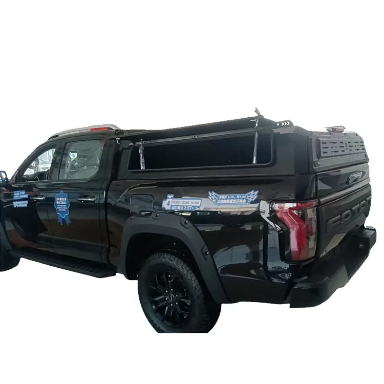 

Waterproof Steel Truck Half Height Canopy Pickup Truck Topper Camper Low Canopy Canopy for Pickup Great Wall Foton Mars 7