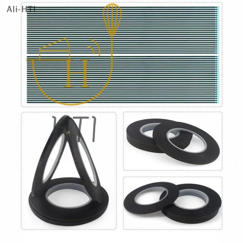 For Frameless TVs Double Sided Adhesive Foam Black Sticky Tape 3/4/5mm LCD LED TV Screen Matrix Display Panel Repair Tape