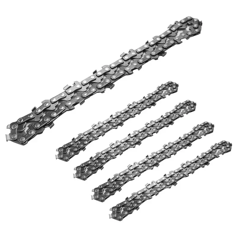 ABUH-4 Inch 1/4Inch Mini Steel Chainsaw Chain Electric Electric Saw Accessory