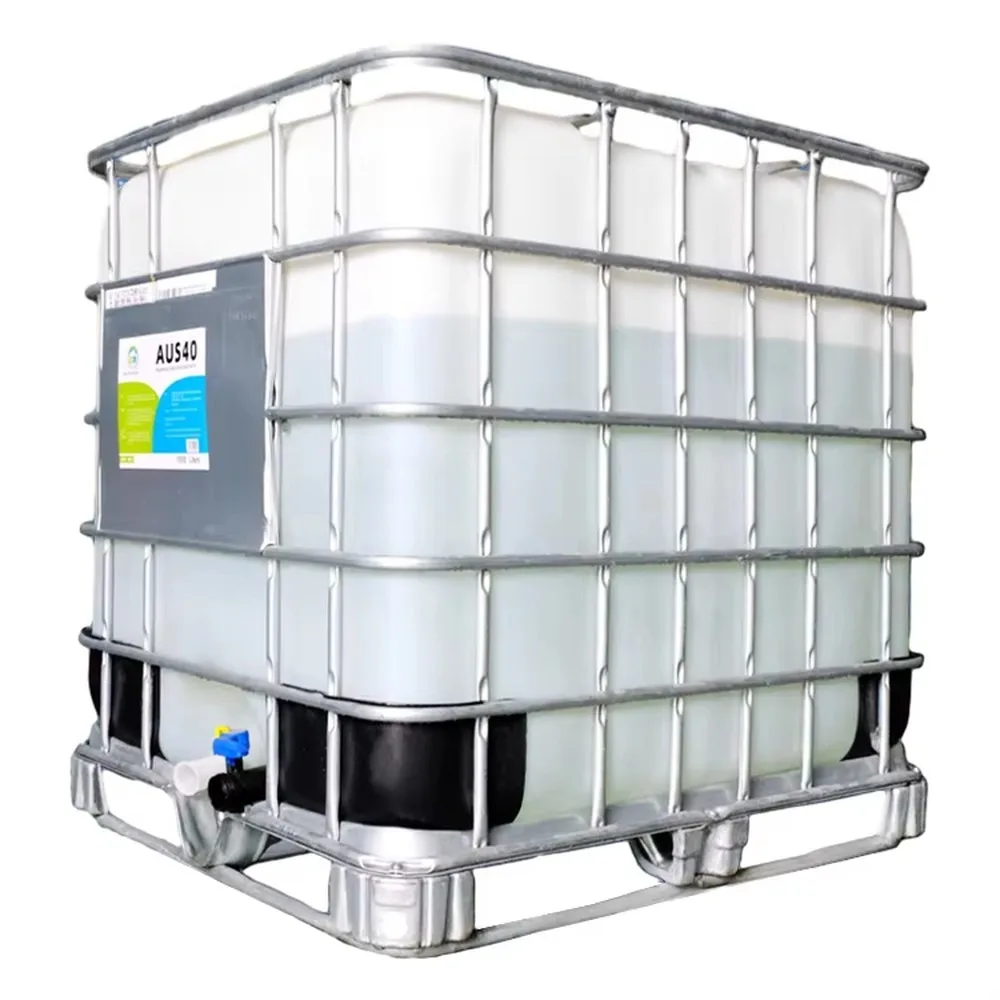 Bulk Marine Urea AUS40 40% Urea Solution 1000L IBC Liner Pack for Global Marine Supply Filling on Port in China
