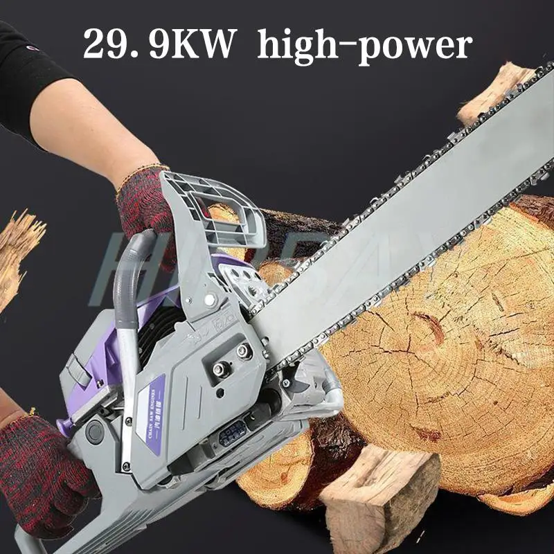 Gasoline Chainsaw 2/4 Stroke Chainsaw Petrol chainsaw Professional Logging Chain Saw Gasoline Chainsaw High-power Cutting Tools