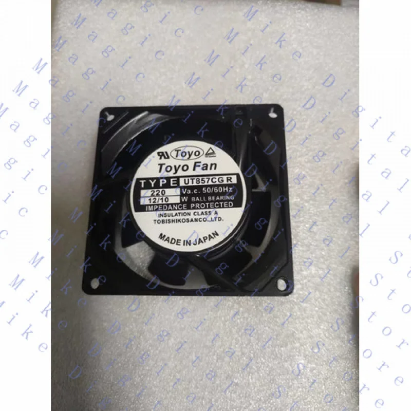 

H 1 шт. для вентилятора Toyo Вентилятор UT857CG UT857CG R AC 220 В 8038 8 см Вентилятор охлаждения с металлическим каркасом
