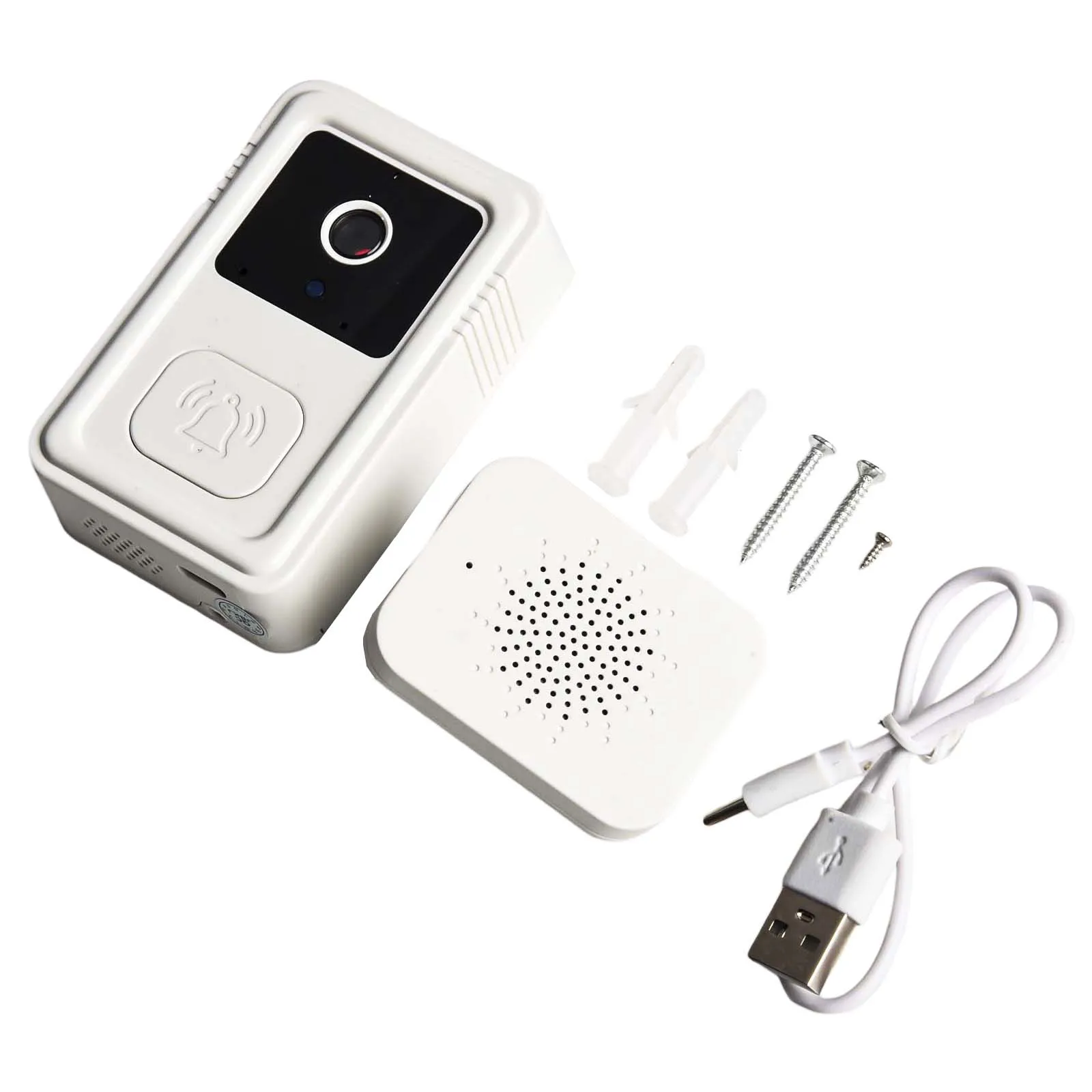 Smart Home Doorbell KEMENT Video Doorbell Flexible Placement Integrated Communication System Long-Range Reception