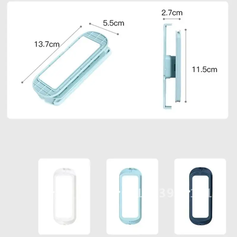 1 Wall-Mounted Socket Retainer Sticker Punch-Free Plug Fixer Self-Adhesive Fixer Cable Wire Organizer Seamless Power Strip H