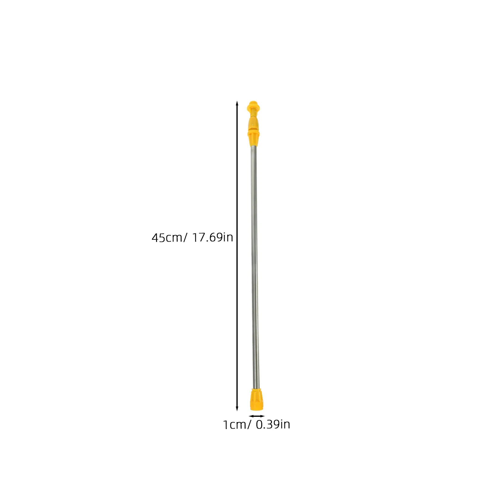 6Pcs Stainless Steel Plant Sprayer Rods Telescopic Hose Wand Replacement Sprayer Extension Rod Washing Nozzle Rod