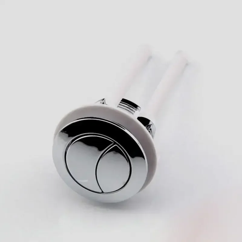 Round Toilet Push Button Loo Water Saving Water Tank Double Crescent 38/48/58mm WC Dual Push Home New High Quality