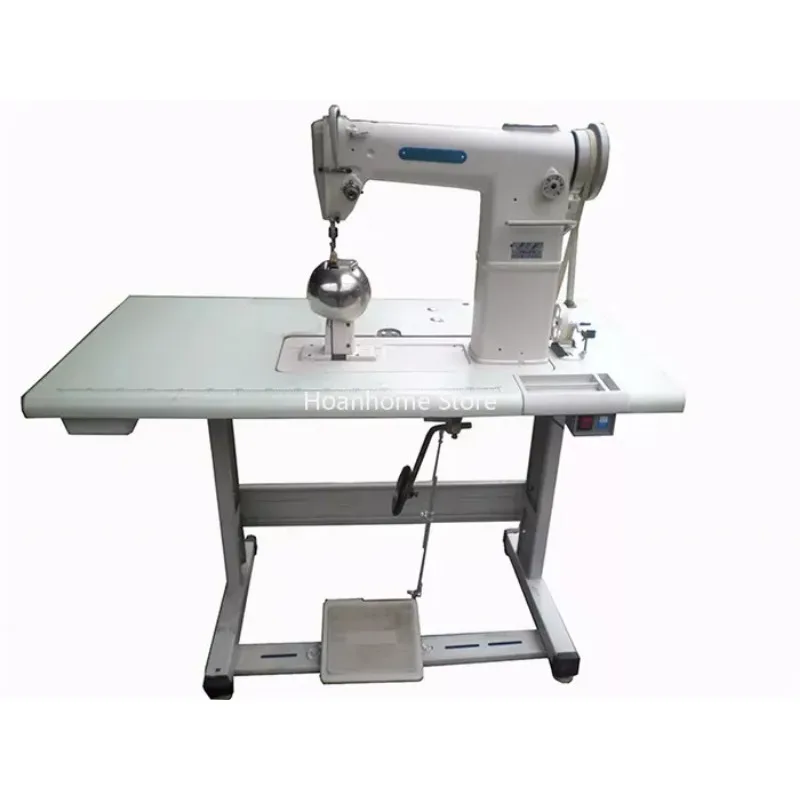 

High-end Upright Feed High Column Machine Wig Sewing Machine Hair Produce Shoes Equipment Industry Sewing Machine