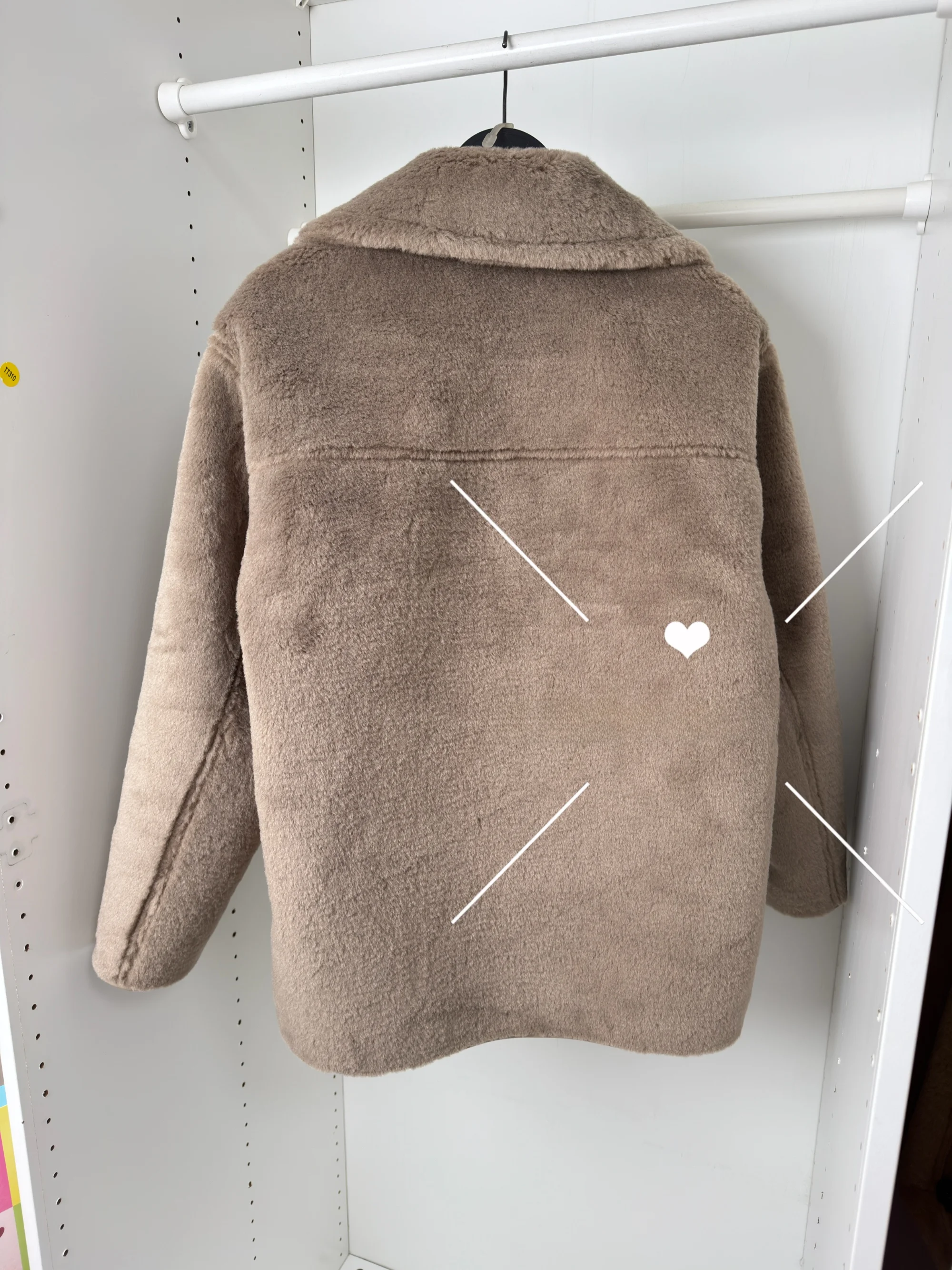 Jaqueta Feminina Casual Dupla Face de Couro Sintético com Forro de Pele Integrado, Coleção Inverno 2025, Estilo Urbano, Gola Alta, Cor Pura