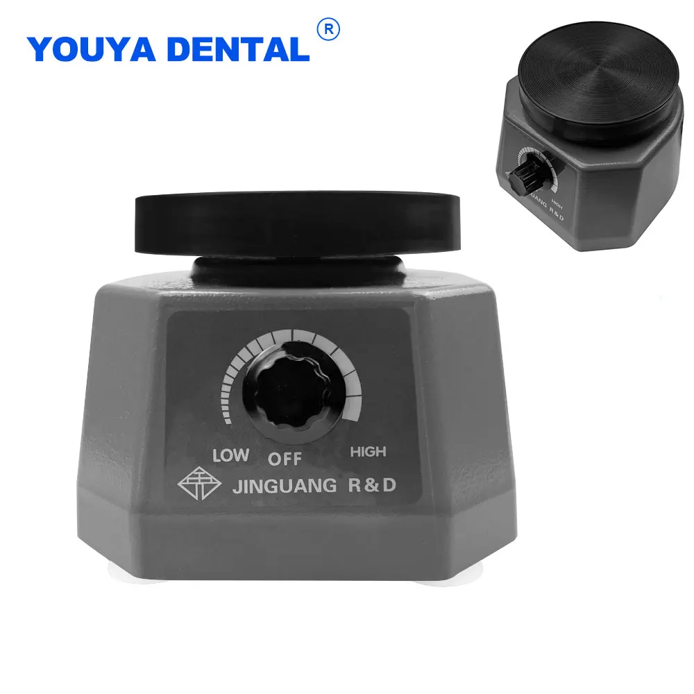 Dental Plaster Vibrator Round Dentist Gypsum Variable Shaker Shock Laboratory tool Equipment Adjustable Vibration Table Plate