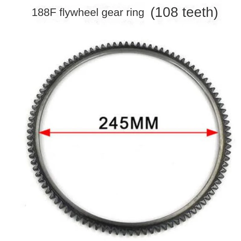 170F 173F 178F 186F 188F 192F air cooled diesel engine flywheel ring gear 170 173 178 186 188 192