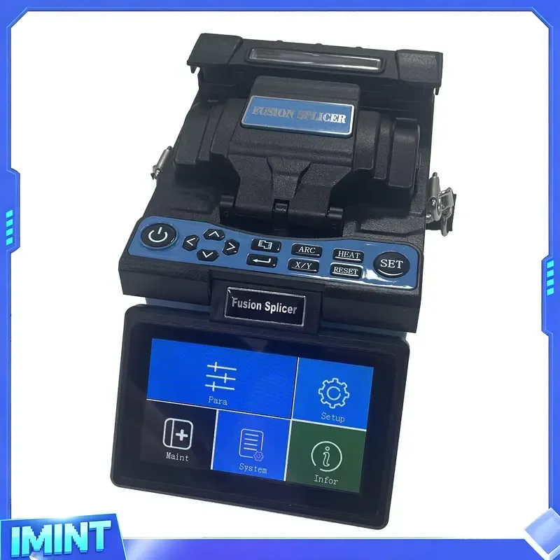 Core Alignment Fiber Optic Fusion Splicing Machine with English Spanish Portuguese French Russian Language
