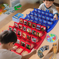 Italian Brainrot Guess Who I Am Game Puzzle Card Game Tung Tung Sahur Tralarero Tralala Two Person Interactive Puzzle Board Game