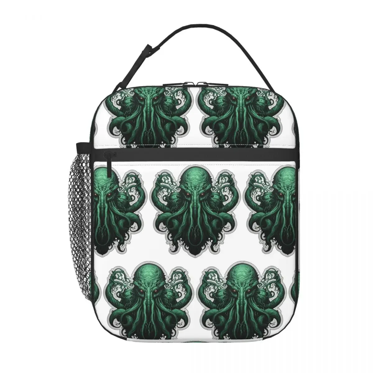 Cool H.P. Lovecraft The Call Of Cthulhu Insulated Lunch Bag for Women Kids Leakproof Food Boxes Thermal Lunch Box Tote