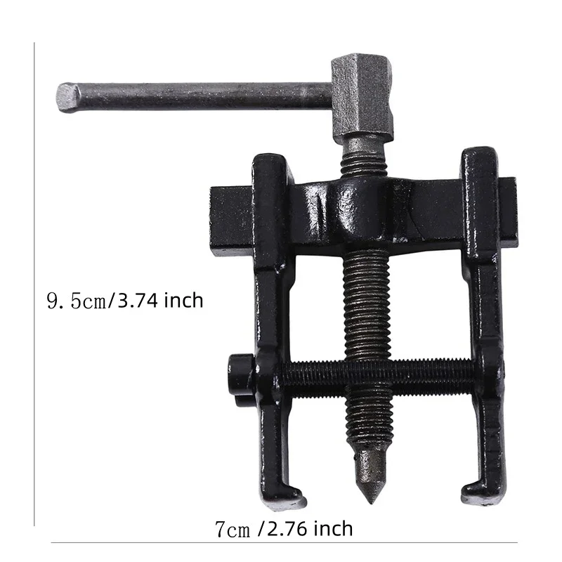 Practical Car Inner Bearing Puller Gear 2-Jaw Extractor Automotive Repair Tool Kit Labor-saving Separation Device Tools