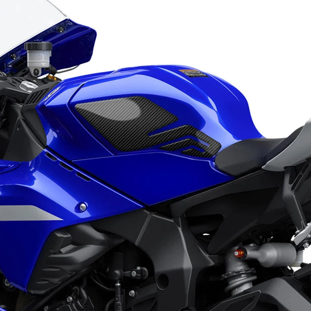 Motorcycle Carbon Side Tank Pad Protection Knee Grip for Yamaha YZF-R1 R1 R1M 2020-2024