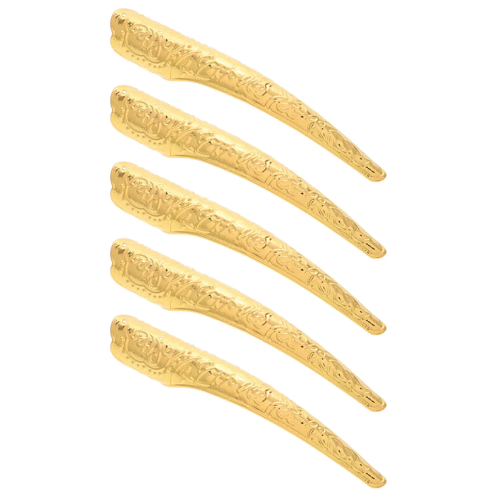 

5Pcs Finger Claw Rings Alloy Halloween Fingertip Covers Costume Cosplay Accessories Nail Claw Party Supply Ancient Finger Tip