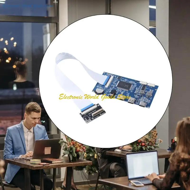 

Плата привода ЖК-экрана ноутбука, простая в сборке плата драйвера EDP, 30-контактный порт для A1416 A1430 A1403 A1458, замена