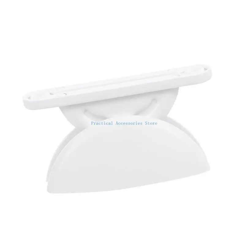 travas porta nylon u75e, limitador montagem, adequado para trailers e motorhomes, evita danos à parede, pacote 2