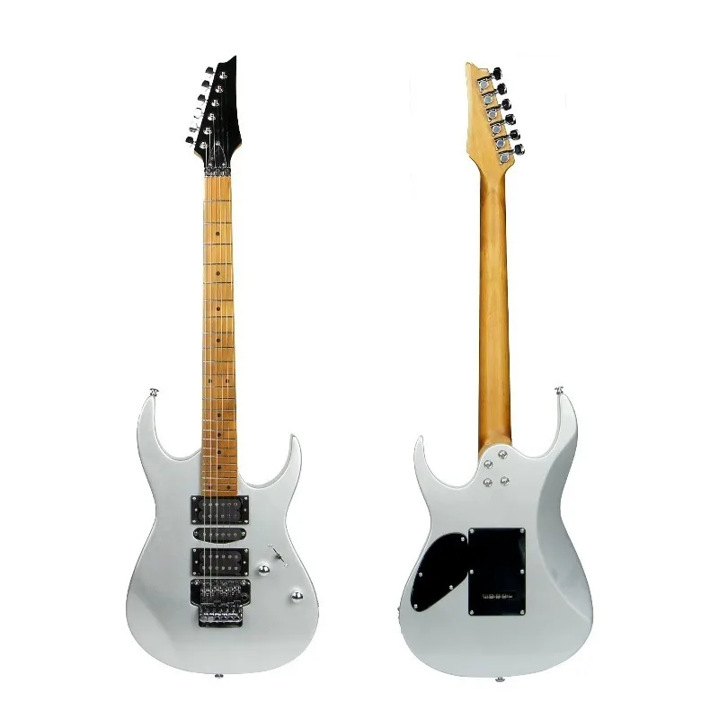 Professional  6-String H-S-H  Pickup Electric Guitar Poplar Roasted Maple Neck High Glossy