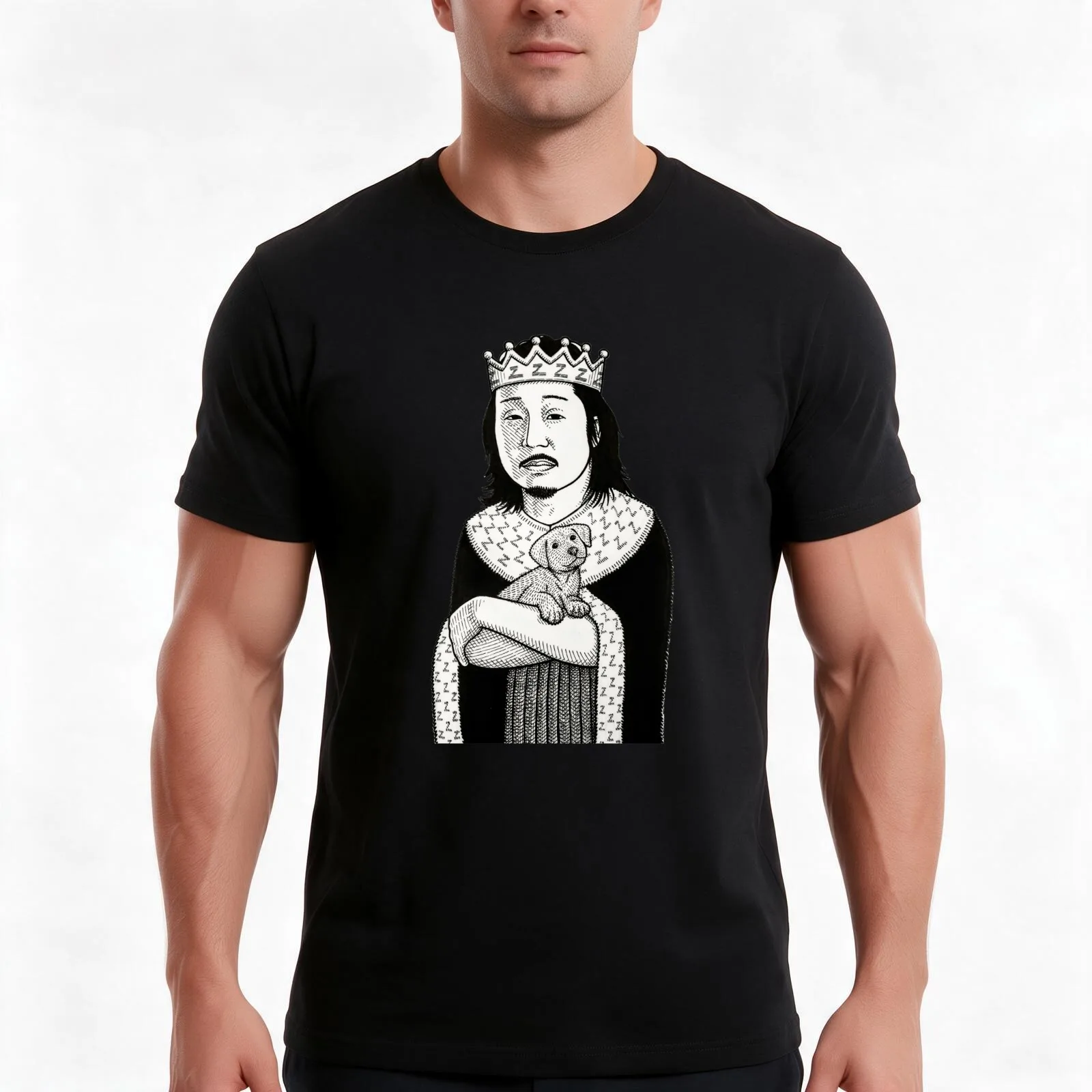 Bad Friends Podcast - Bobby Lee - Tiger Belly T-Shirt, Summer Casual Cotton Tee, Oversized Streetwear Tops, Unisex Men Women