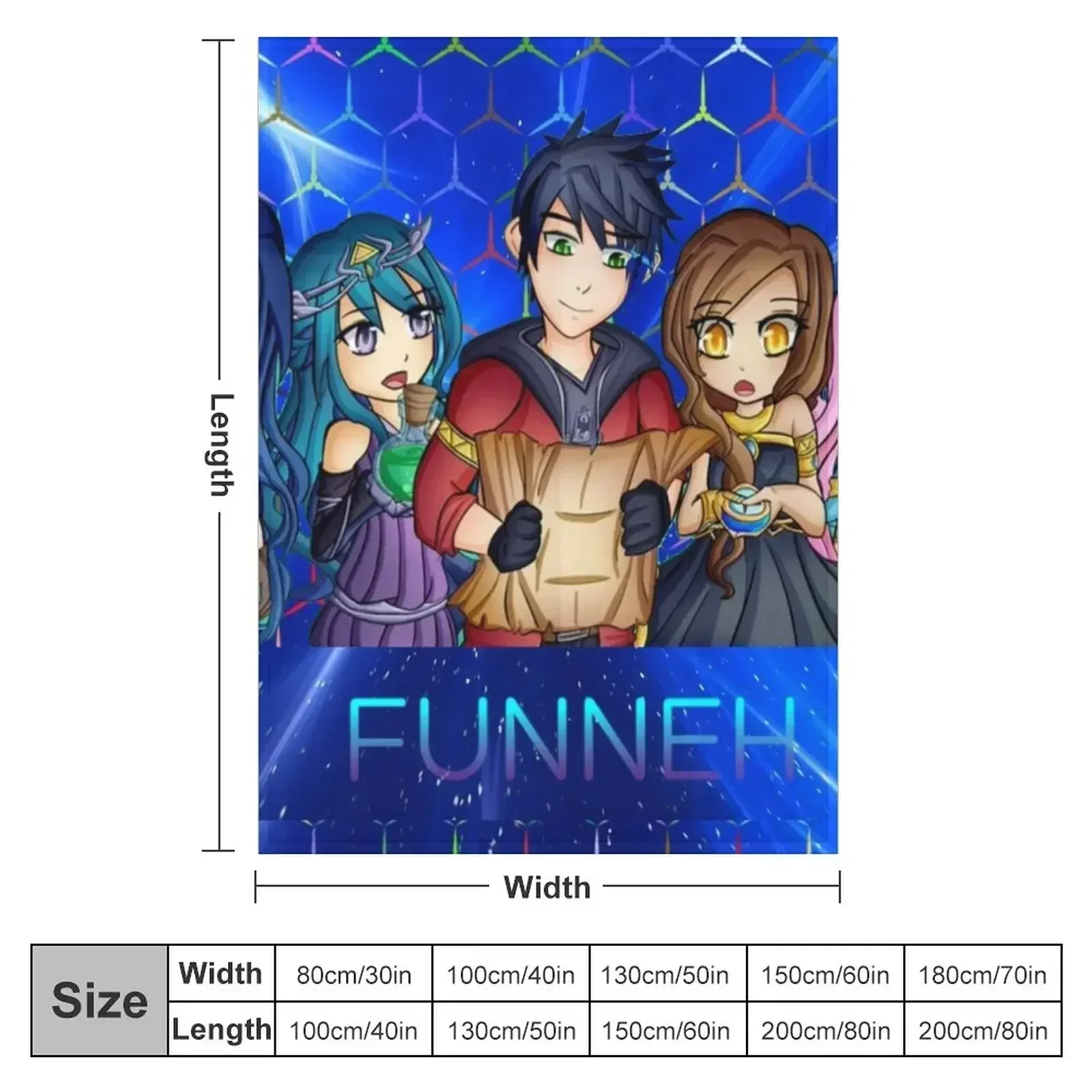 Itsfunneh krew Throw Blanket Thin Hairys Kid'S Luxury Brand Blankets