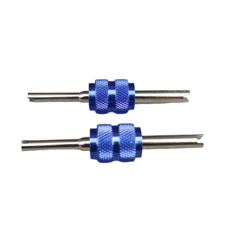 10Pcs Auto Truck Bicycle Wheel Repair Tool Universal Tire Valve Core Stems Remover Screwdriver Dual Use Car Tire Remover