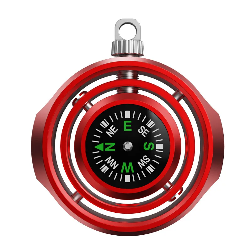 1 pièces nouvelle boussole extérieure Antistress Gyro Fidgeting jouets pour adulte Portable main Spinner jouets sensoriels Fidget Spinner jouets cadeaux