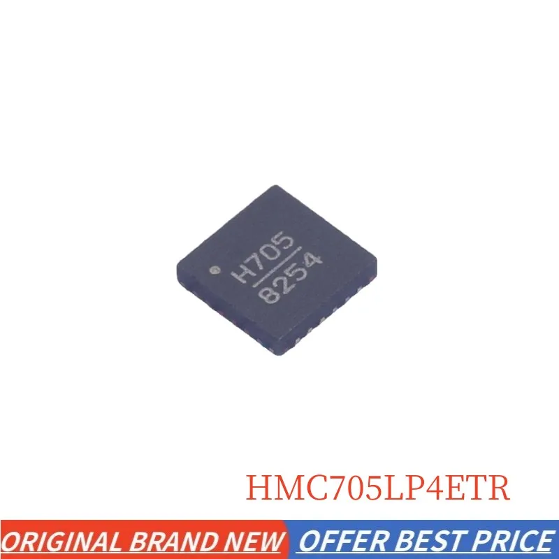 

New Original IN STOCK HMC705LP4E HMC705LP4ETR H705 QFN-24 6.5GHz Radio frequency RF programmable divider (N=1 to 17)