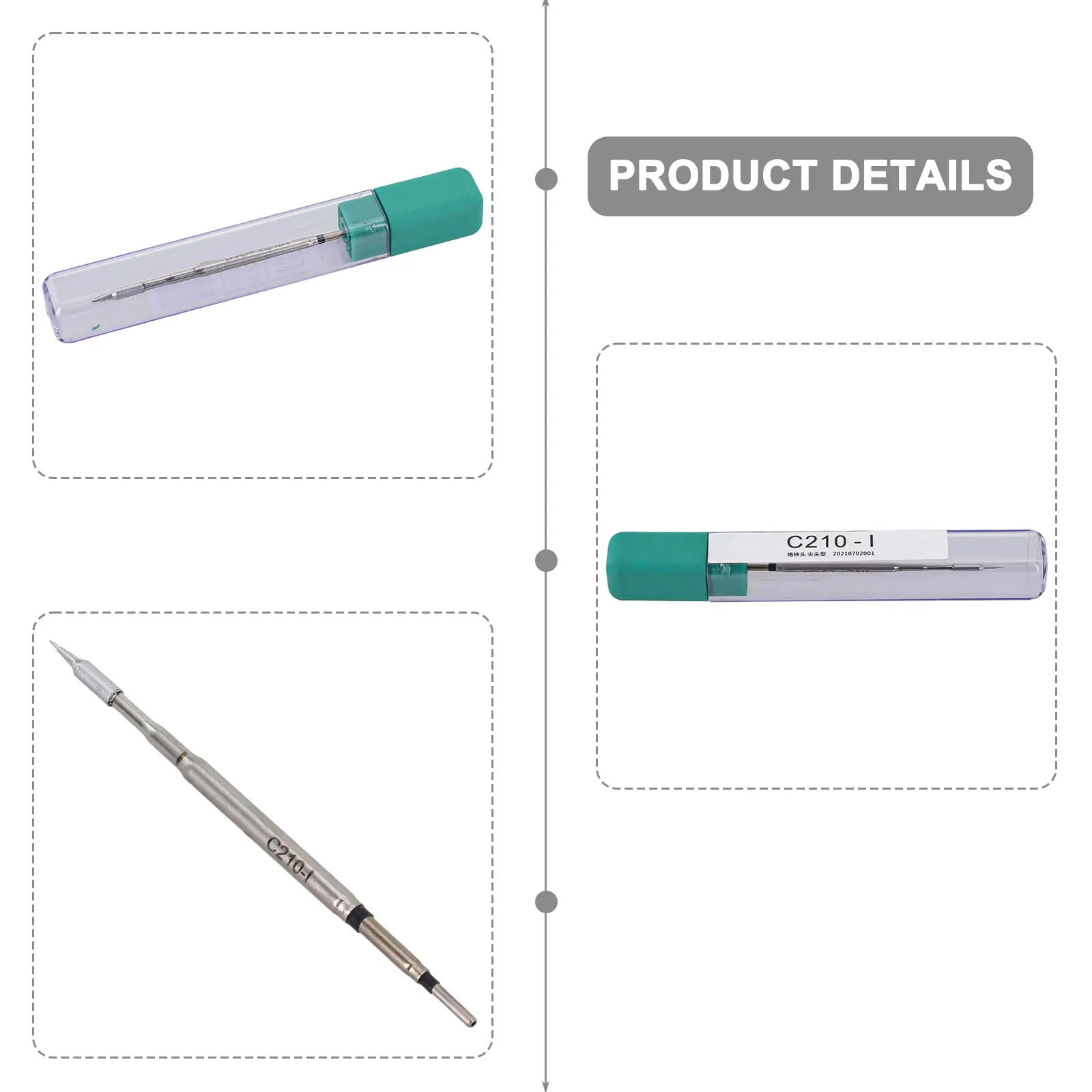 

Наконечники для паяльника: C210-I, C210-IS, C210-K, C210-SI, C245-3C, C245-I — медные/сплавные паяльные жала