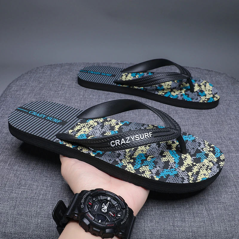

Модные синие массажные тапочки, мужские шлепанцы, распродажа, большой размер 50, повседневные шлепанцы, мужские нескользящие пляжные тапочки для мужчин, chanclas hombre