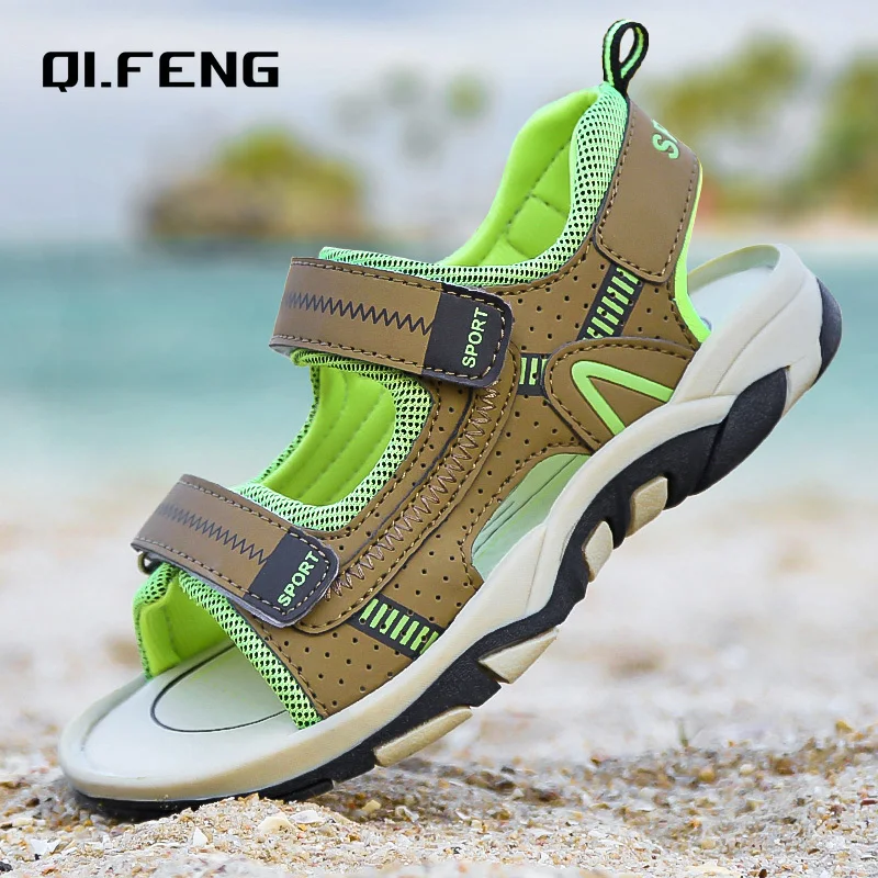 Summer Breathable Sandals Children\'s Beach Shoes Boys and Girlss Shoes Student Casual Sandals Anti slip Wear Resistant Footwear