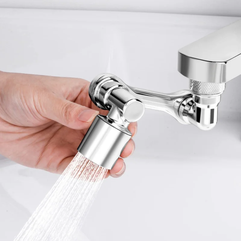 Water Tap Nozzle Universal 360° Rotation Faucet Nozzle Extender 1080° Kitchen Faucet Mixer Aerator Bathroom Tap Attachment