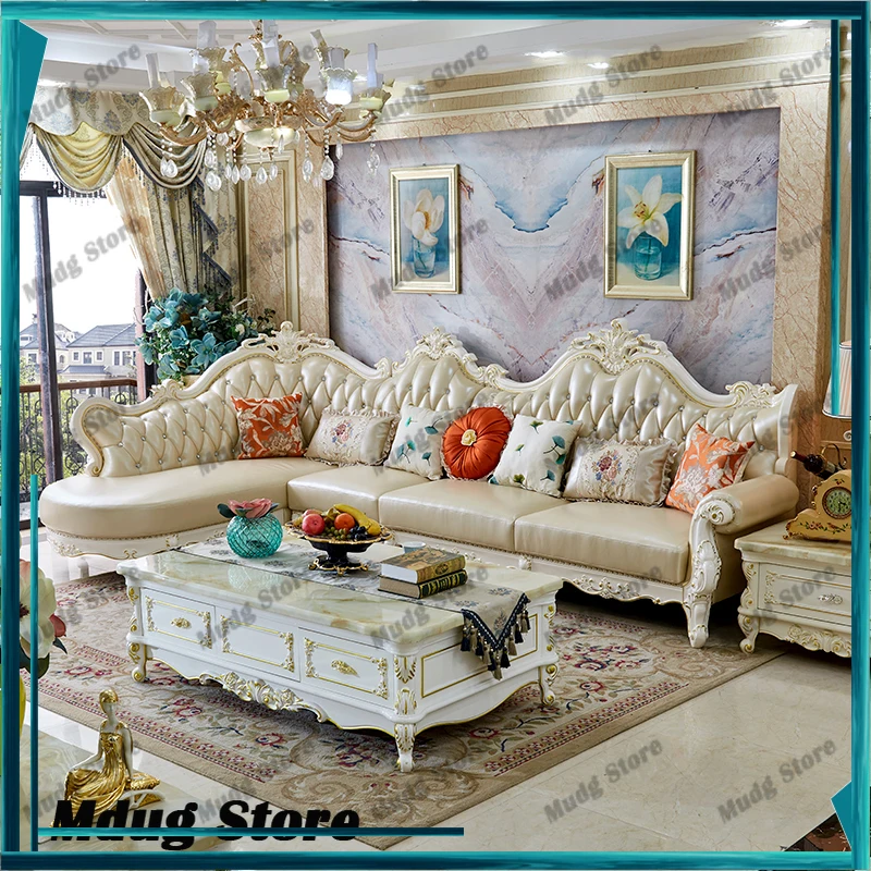 Nordic Luxury Sofa Cushion Designer Living Room Corner Sofas Elegant Relaxing Muebles Para Habitacion Furniture Decoration