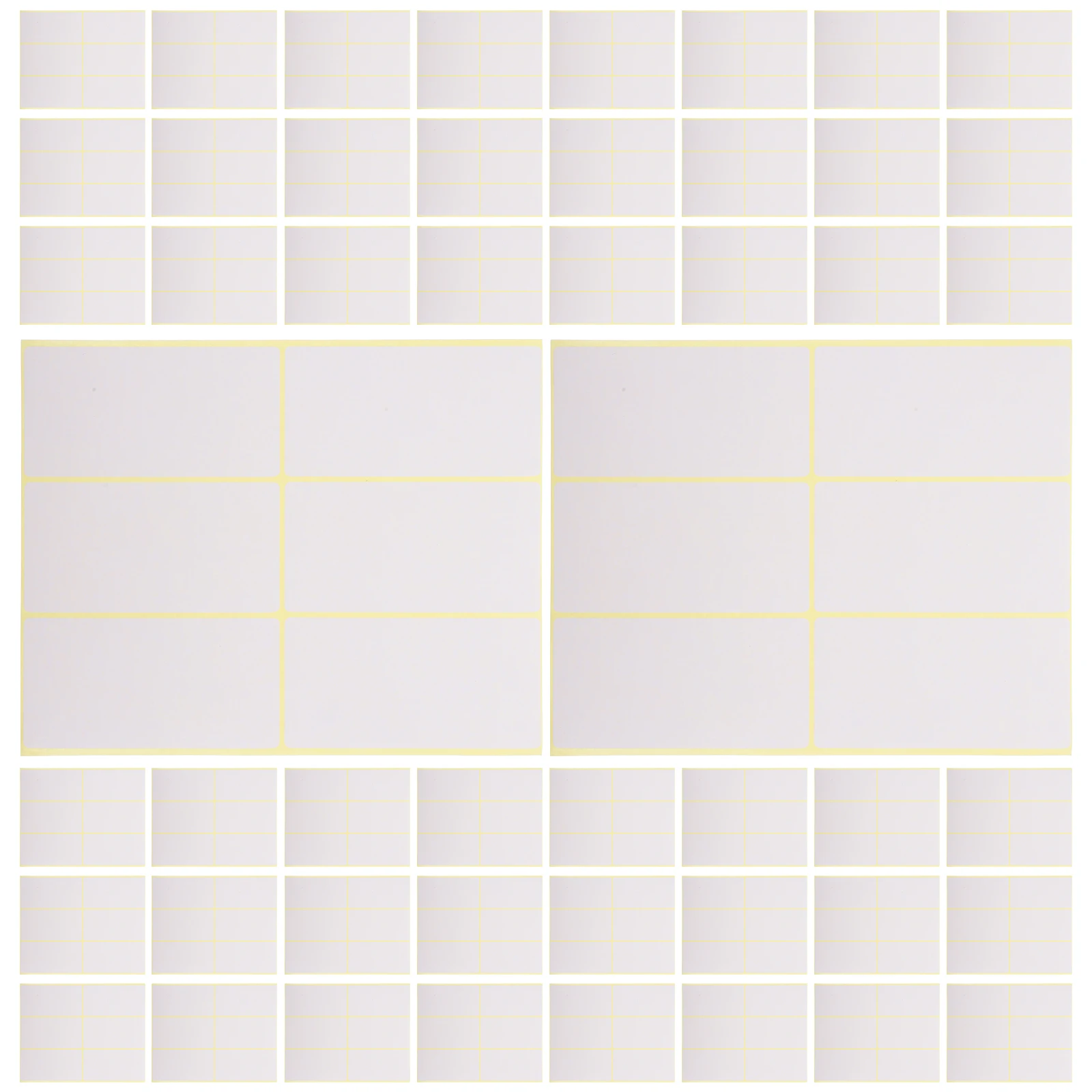 

180 Pcs H writing Labels White Sticker Paper Sheets Adhesive Stickers Large Size Classification Office Supplies Sticker Tabs