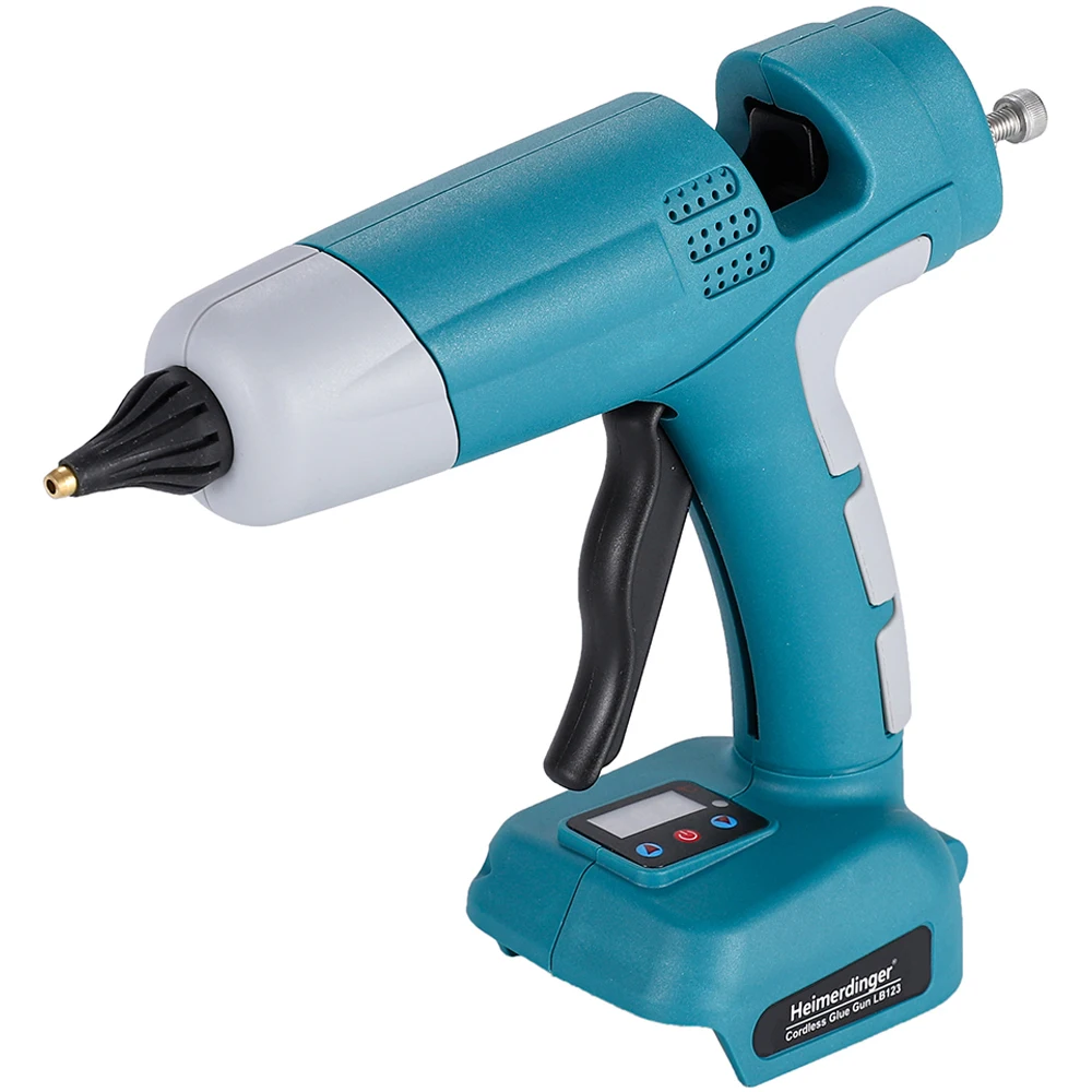 Cordless Hot Glue Gun Kit Makita Battery,Heavy-Duty Wireless Glue Gun with 5pcs 0.43  Sticks for Craft & DIY, No battery