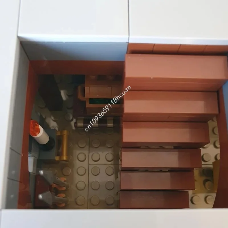 Blocs de construction de château de forteresse médiévale MOC, 3026 pièces, modèle de château, cadeau de noël, jouets d'architecture à assembler, brique créative à assembler soi-même