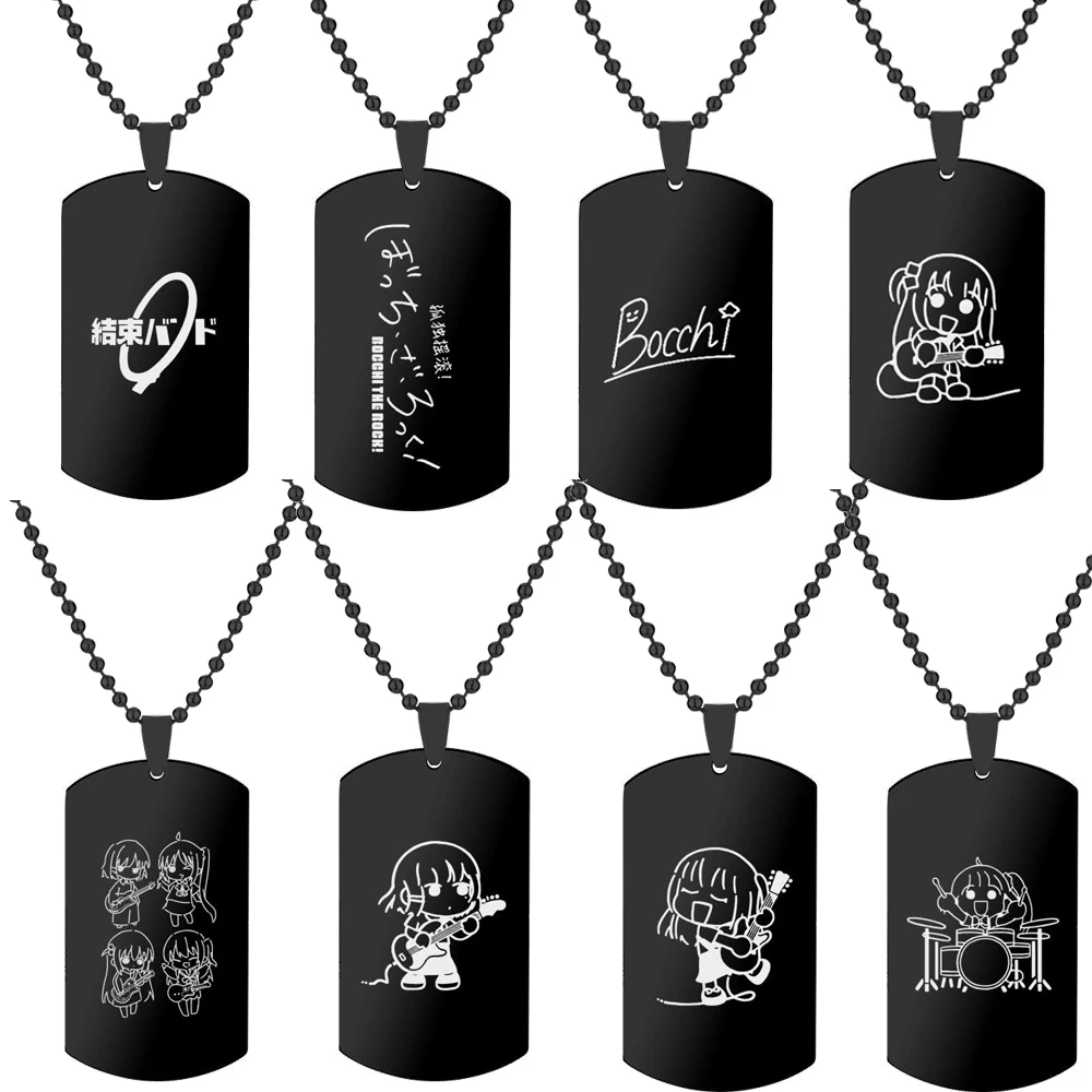 Anime BOCCHI THE ROCK! Necklace Gotou Hitori Ijichi Nijika Yamada Ryo Punk Cute Cartoon Necklace Jewelry Accessories Women Gift