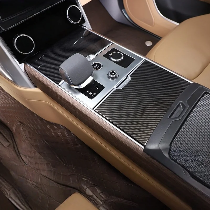 pannello-decorativo-in-fibra-di-carbonio-abs-per-portabicchieri-centrale-range-rover-vogue-l460-2023-25-accessori-auto